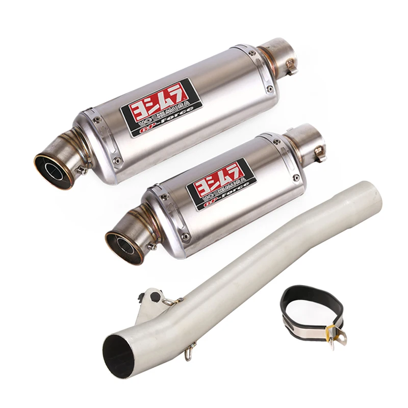 

For Suzuki Bandit 600 GSF 600 1995-2006 Exhaust Pipe Motorcycle Exhaust Mid Link Tube System Slip On Muffler Vent Tip DB Killer