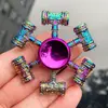 Dragon Wings Hand Spinner High Speed Low Noise Fingertip Gyro Alloy Anti Pressure Metal Rainbow Finger Spinner Children Toys 2