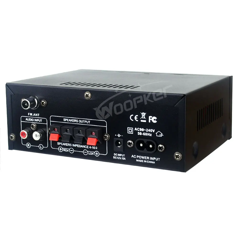 HiFi Digital Audio Amplifier Channel 2.0 Bluetooth Amp AK45 for Home Speakers 35