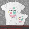 Our First Father's Day Spanish Printed Baby & Dad Matching Clothes Daddy T Shirts Tops Infant Bodysuit Fathers Day Family Outfit 4