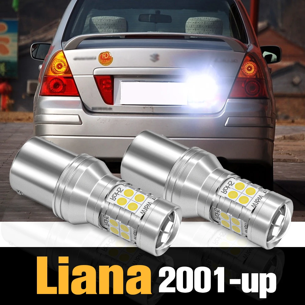 

2pcs Canbus LED Reverse Light Backup Lamp Accessories For Suzuki Liana 2001 2002 2003 2004 2005 2006 2007 2008 2009 2010 2011