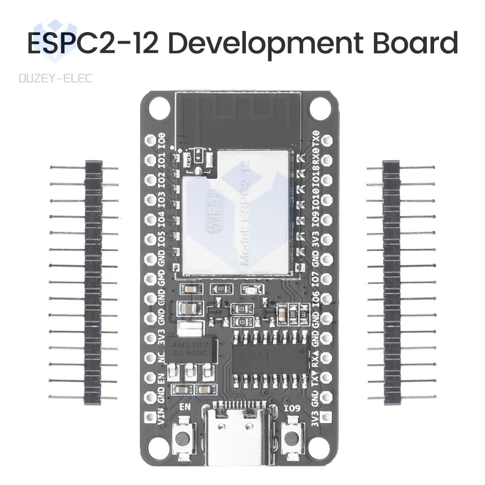 1 Pezzo Espc2-12 Devkit Wifi & Bluetooth Scheda Di Sviluppo A Bordo Modulo Di Espc2-12 Con Costruito In Esp8684 2 M Chip Basato Sulla Esp32-C2