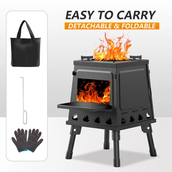 Portable Wood Camp Stove 1