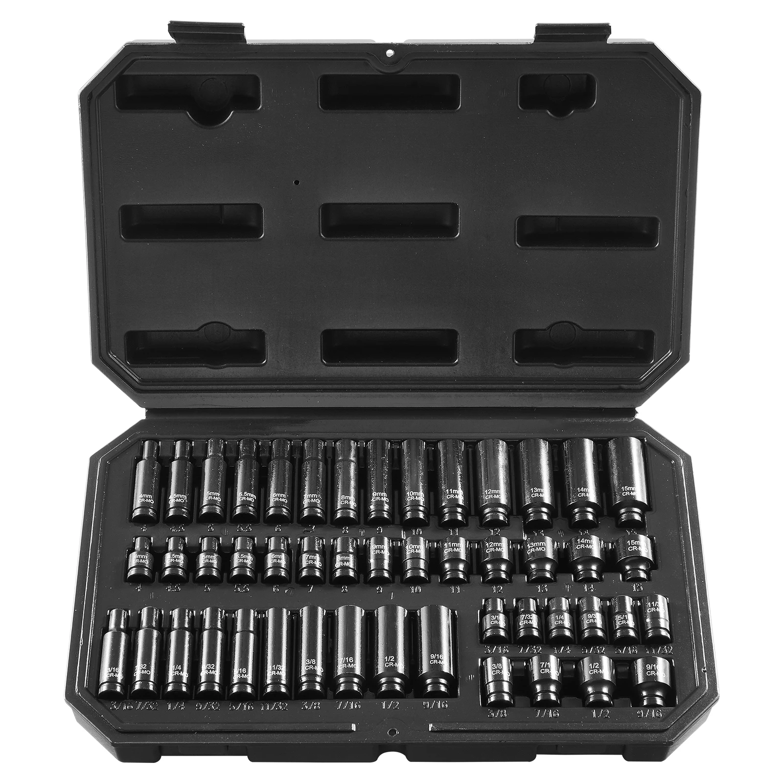 CrMo Alloy Steel Impact Socket Set for Auto Repair
