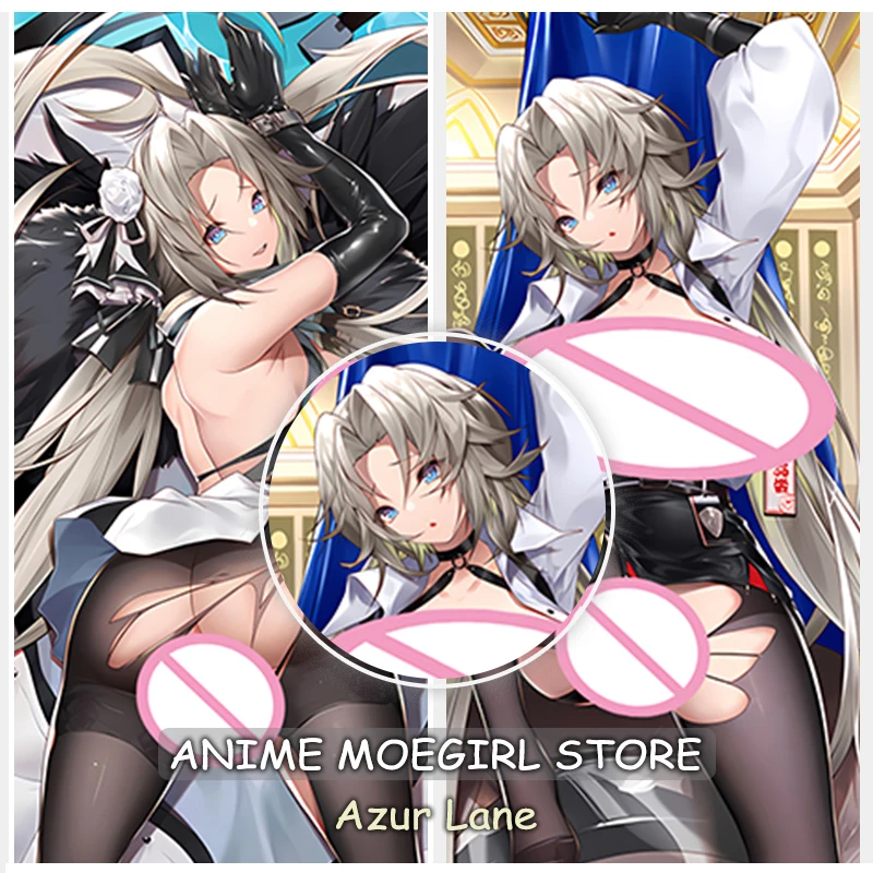 

Azur Lane Character Pillow Cover Anime Theme Pillowcase Dakimakura Pillow Case Bed Sleeping Body Hugging Cushion Cover Bedding