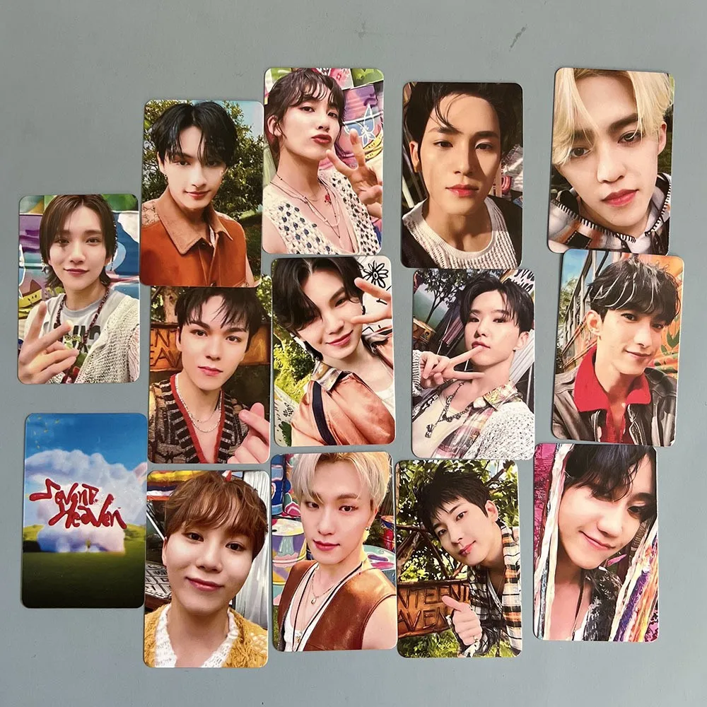 

13Pcs/Set Kpop ST HEAVEN Mini 11th Album Lomo Cards S.coups Jeonghan Vernon Fashion Selfie Photocards Postcard Fans Collection