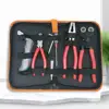 Glass Cutting Tool Set Glass Running Pliers Breaking Pliers Oil Dropper Storage Bag for Mosaic Tiles Mirrors Stained Glass 6