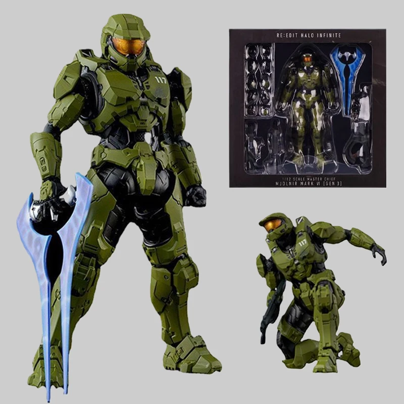 Halo 5:Guardians Master Chief 18cm Infinate Mjolnir Mark Vi