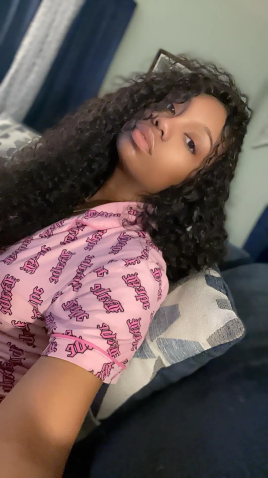 30 Inch Curly V Part Virgin Human Hair Wig