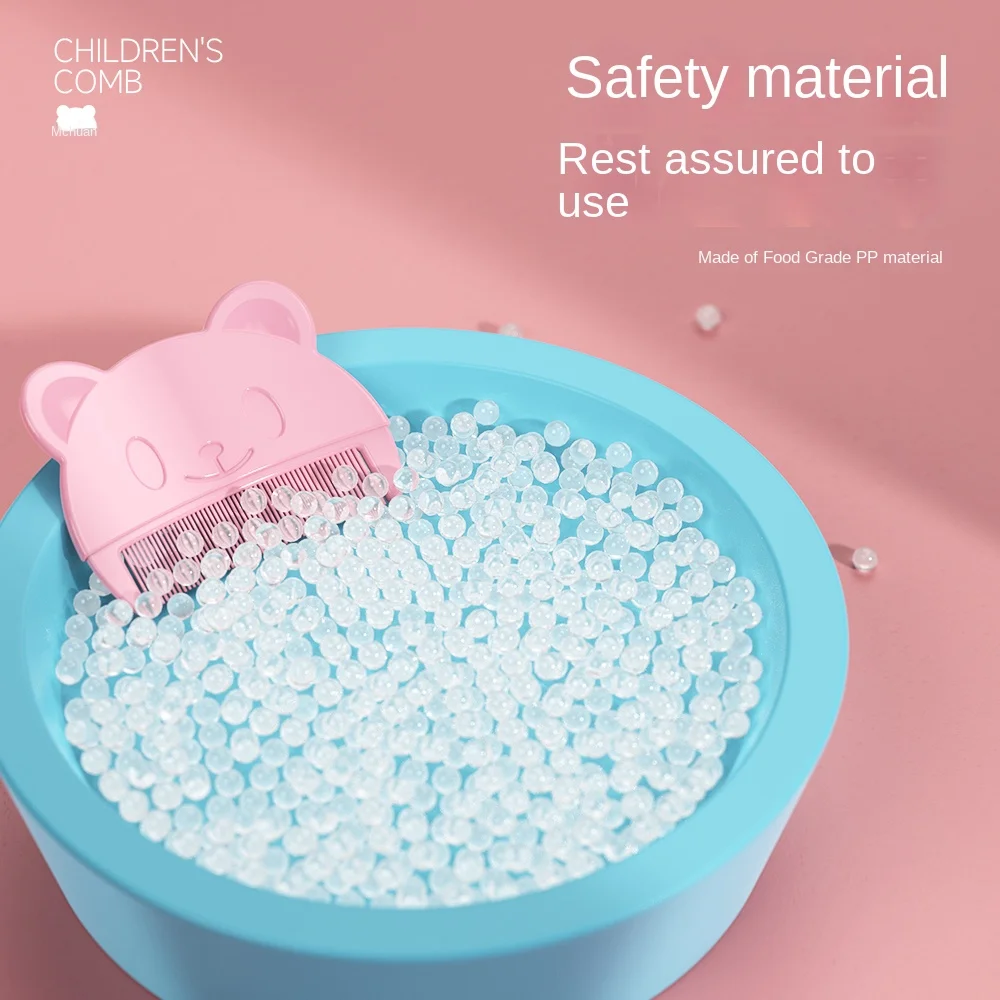 Baby Care Accessories Fetal Head Fat Comb Infant Bathing Soft Comb Newborn Hair Cleaning Supplies Infant Head Massager