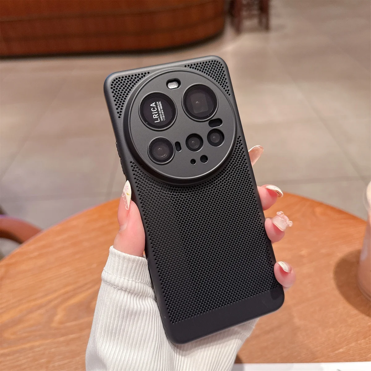 Enhanced Heat Dissipation Cooling Case with Camera Protector and Breathable Hard Cover