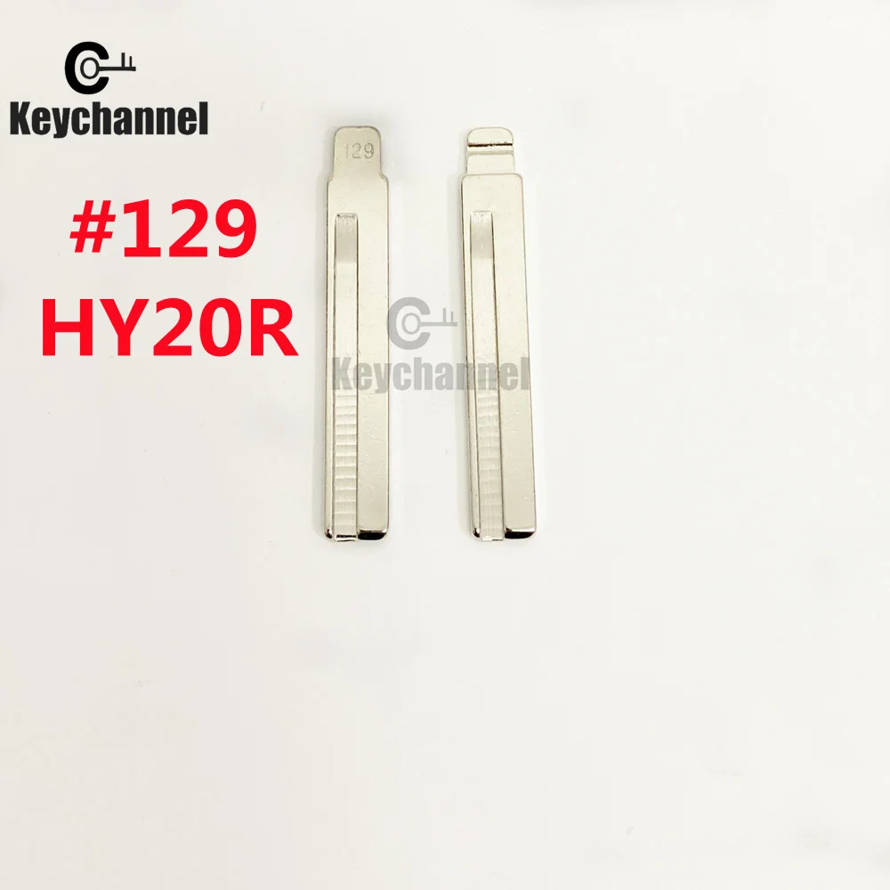 Car Key Blade 10pcs #13 #129 #130 TOY40/TOY48/HYN14/HYN15/HYN17/KIA7 Blank For Hyundai Elantra Verna For Kia RIO Ceed Flip Key car key