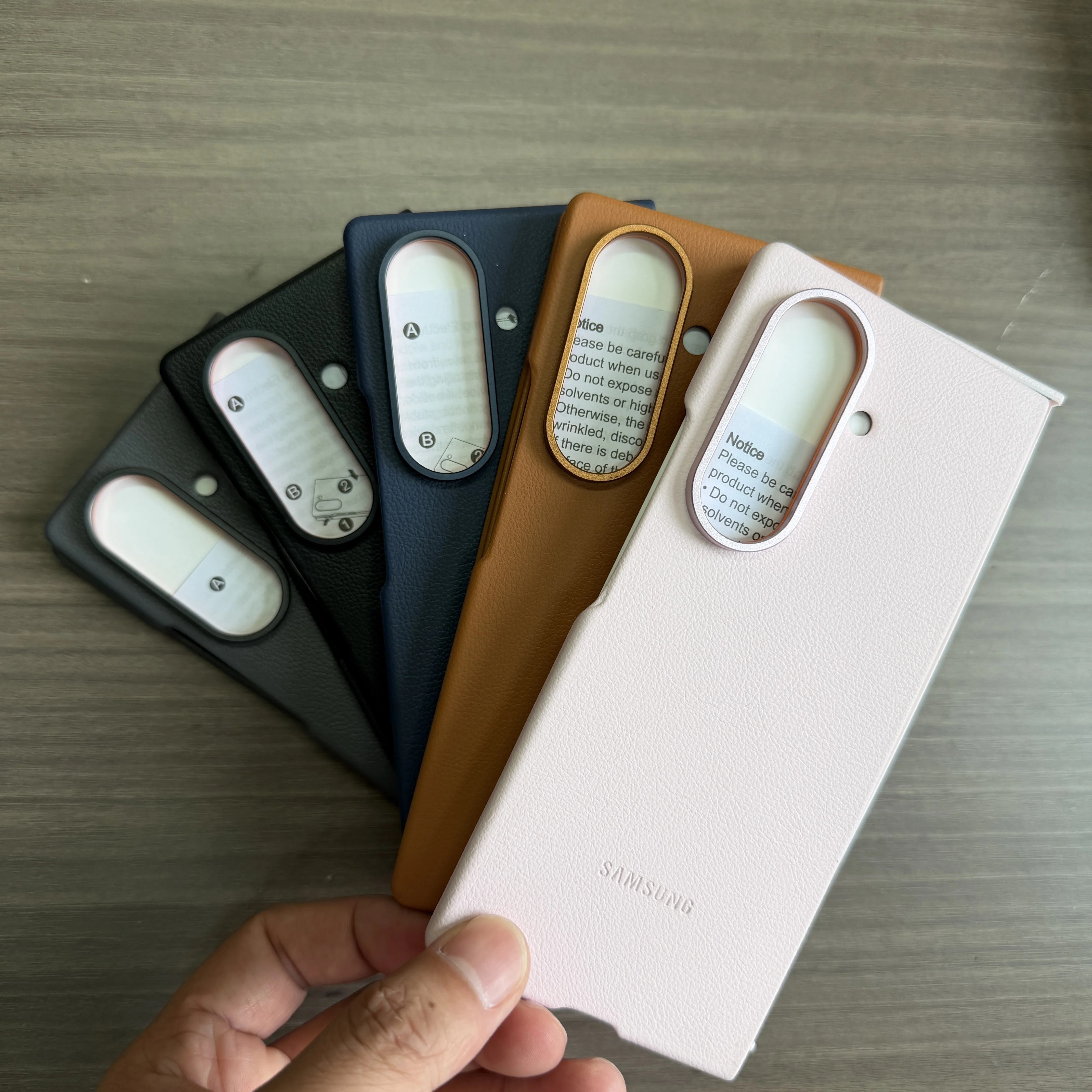 Luxury Leather Phone Case - Thin Shockproof Back Bumper Protection Coque Shell