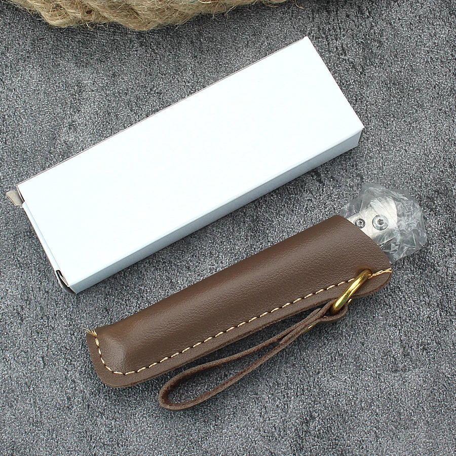 Damascus Pattern Folding Pocket Knife 5