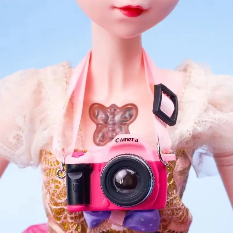Dollhouse Miniature Digital SLR Camera Dolls House Decoration