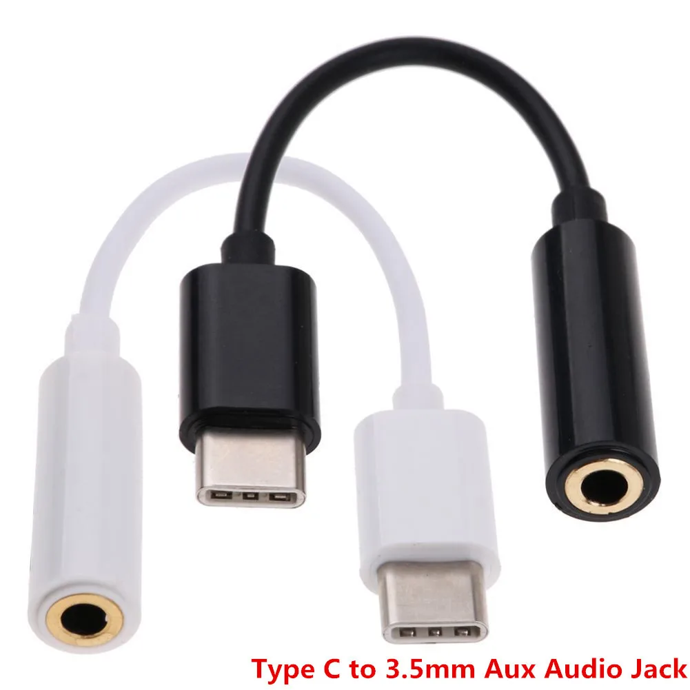 Adattatore Jack Audio Per Cuffie Da Usb C A 3.5Mm, Cavo Connettore Mic Aux Da Tipo C A 3.5Mm Femmina 0.1M;