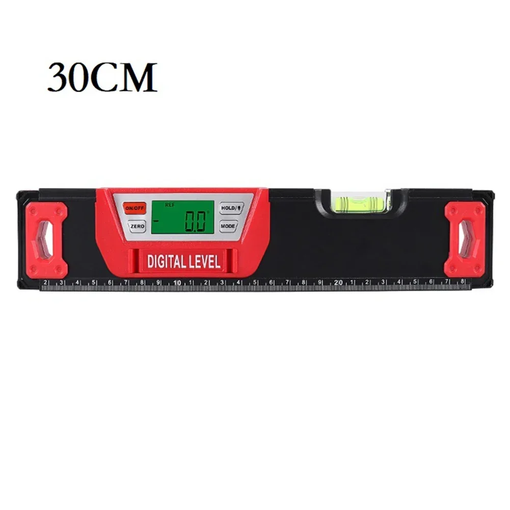 Digital Bubble Level Bubble Level High Accuracy IP Waterproof Large LED Display Magnetic Button Design Automatic Power-off