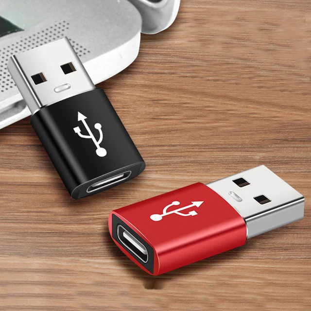 Адаптер USB 3.0 к USB C 3.1 Mini Hi-Speed USB Type C Female to USB Type A Male Быстрая зарядка Синхронизация данных OTG Adapter Converter 2