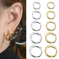 Mini Hoop Earrings Stainless Steel Earrings for Women Men Gold Color Tiny Cartilage Earring Piercing Pendientes Mujer Hombre 1