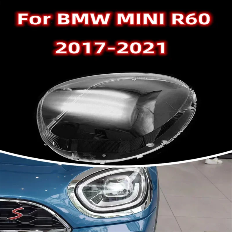 

Прозрачная крышка налобного фонаря для BMW Mini Countryman Cooper R60 2017-2021, замена оригинального абажура из оргстекла