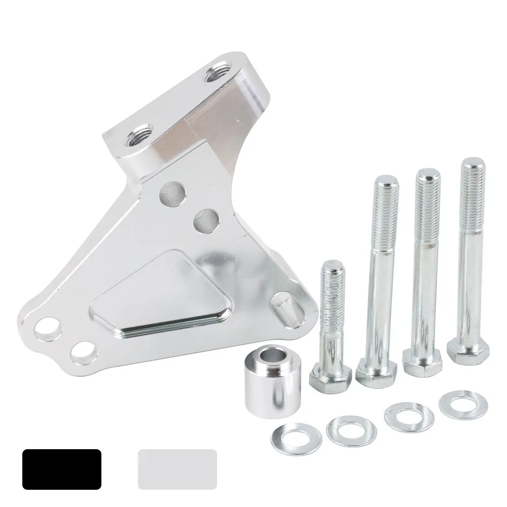 Фото Крепежный кронштейн для блока двигателя Honda K-Series K20A K24A K20Z K24Z, серебристо-черный №1