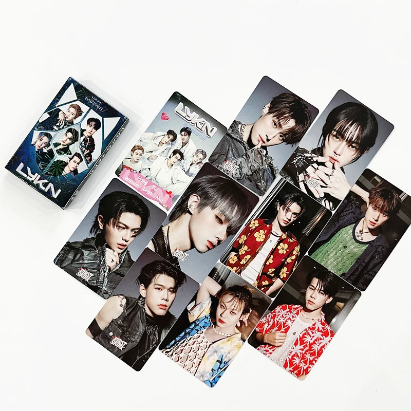 30 pièces/ensemble Thai Boyband LYKN Lomo carte-Hong Tui William Lego & Nut Idol cartes Photo holographiques Fans cadeau