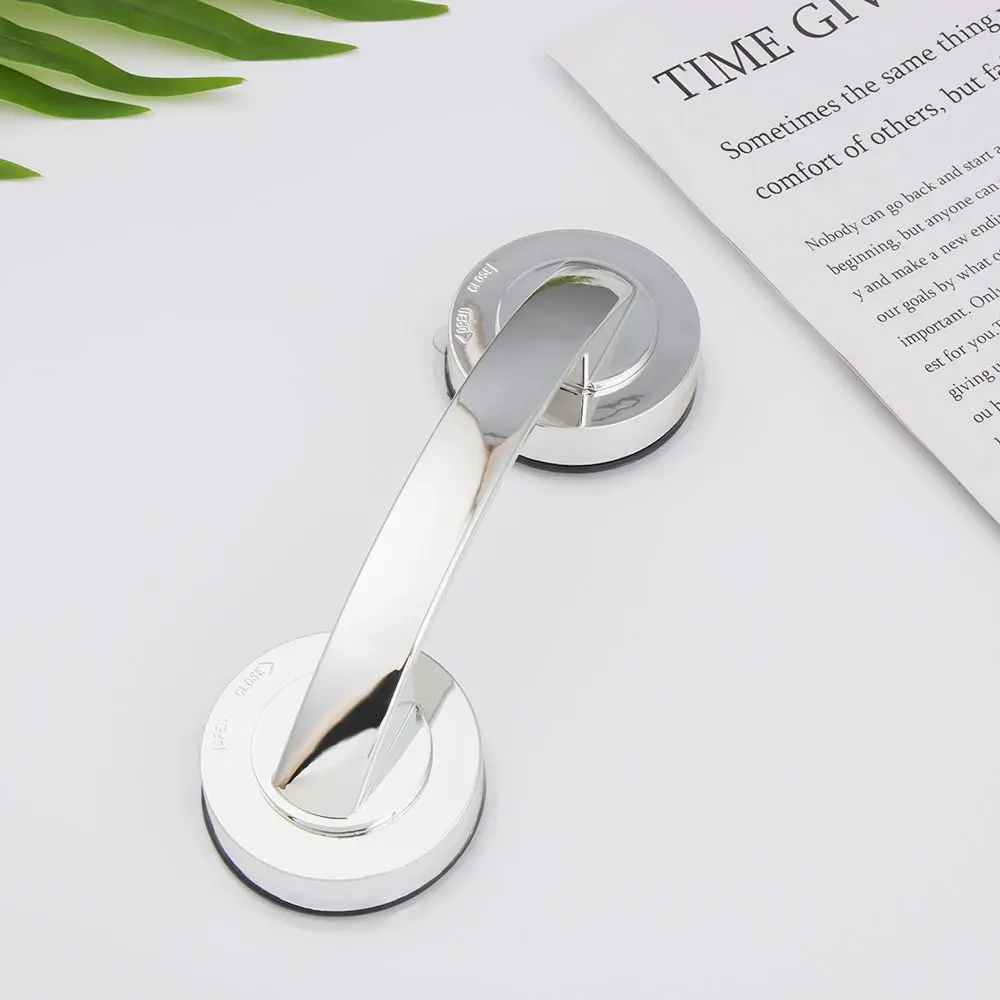 Bathroom Suction Cup Door Handle Shower Safety Non-slip Grab Bar Portable No Punching Bathroom Accessories Adults Children door handles shower handle shower handles plastic suction cup handle