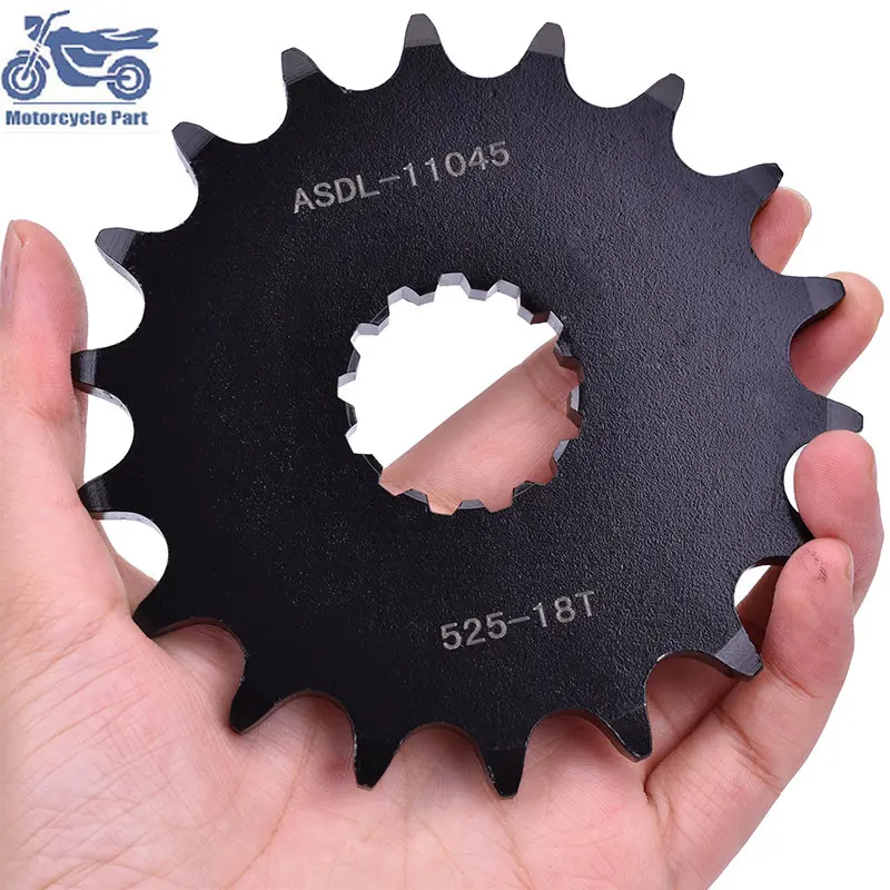 

525-18T 525 18 Tooth 18T Drive Front Sprocket Gear For Triumph 865 Bonneville Newchurch Special 2015 Land Speed Special Edition