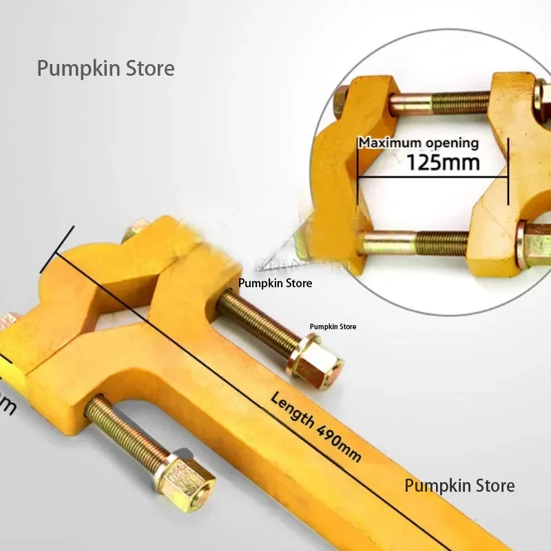 Excavator forklift maintenance tool cylinder wrench hydraulic cylinder removal tool oil seal piston nut replacement