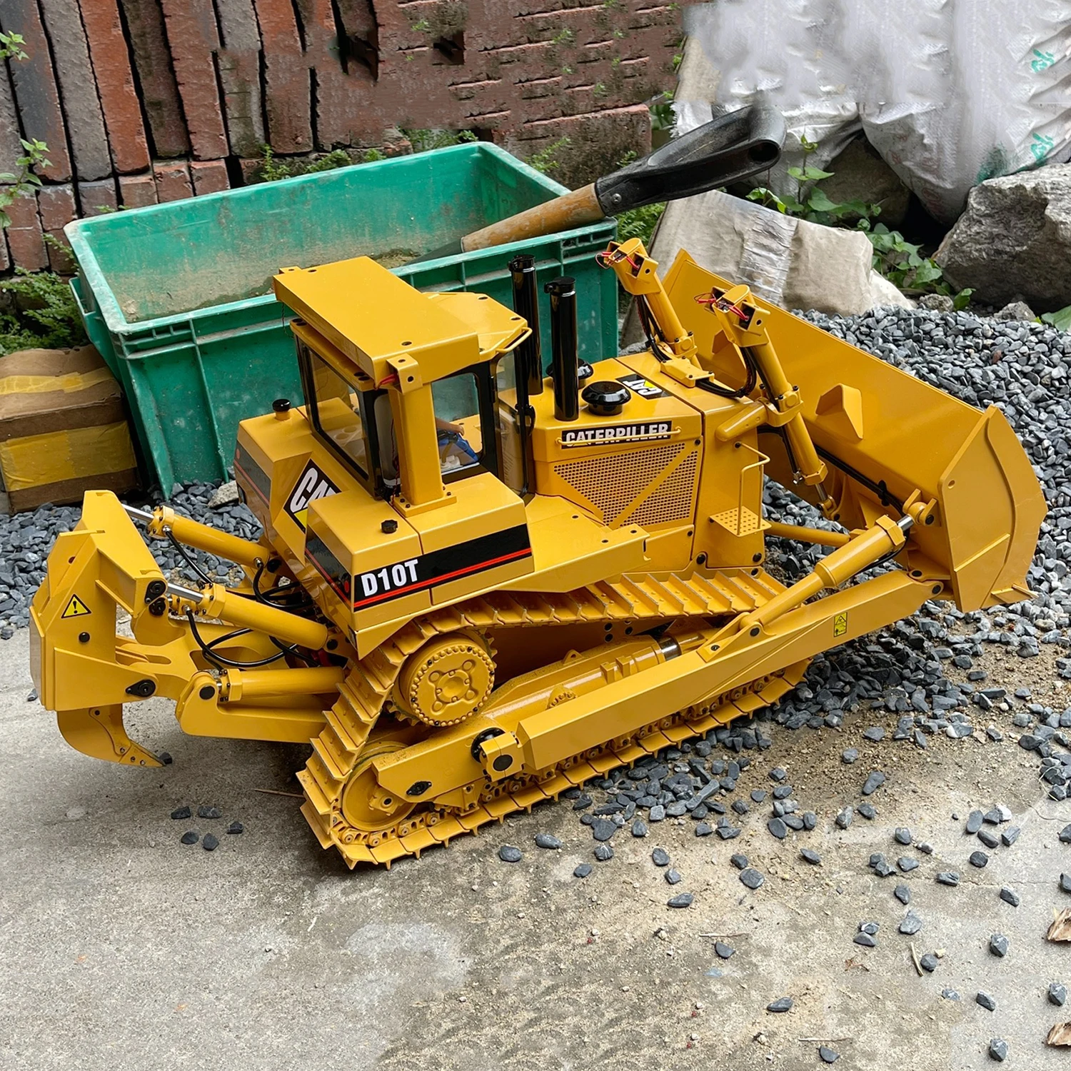 Combat LPstd ワンオフUSED 1/14 Hydraulic RC Loader ZW370 JDM 198 Remote Control Metal