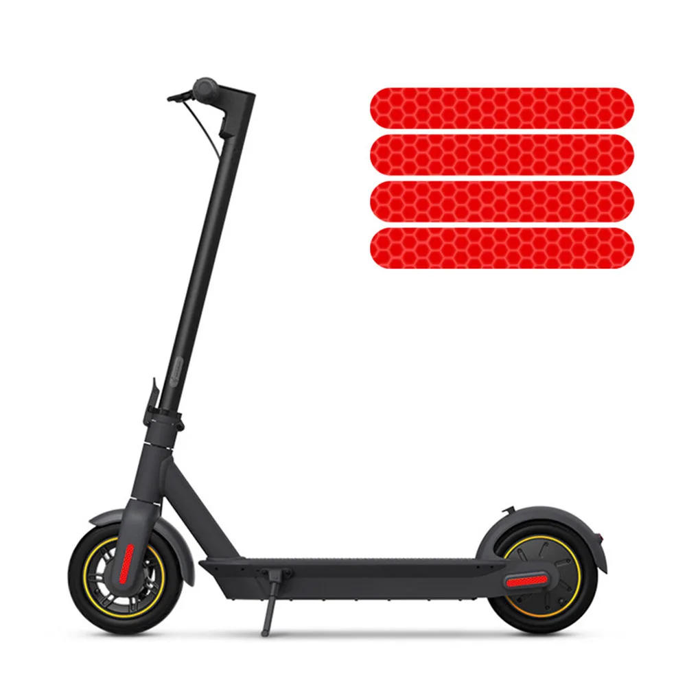 

Electric Scooter Anti-cursor Reflective Sticker For Ninebot Max G30 Practical Accessories Night Safety Warning Strips