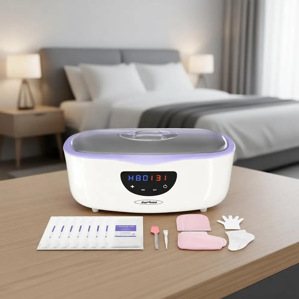 Large Capacity 4000ml Paraffin Wax Heater for Hand and Foot Moisturizing, Best Paraffin Wax Machine with Auto-timer & Keep Warm