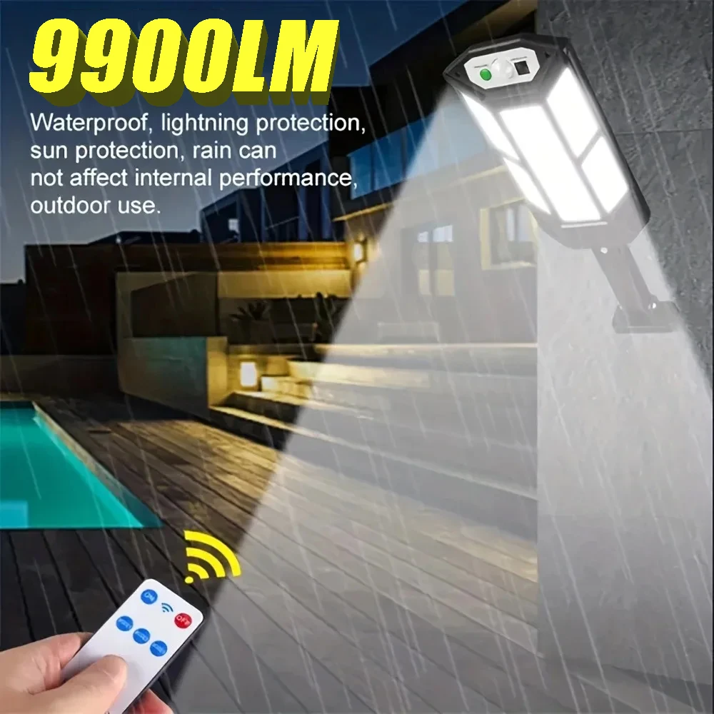 

Новый настенный светильник на солнечной батарее, шесть стилей, класс защиты IP65, водонепроницаемый наружный семейный двор с дистанционным управлением, COB интегрированное освещение, фонари для улицы