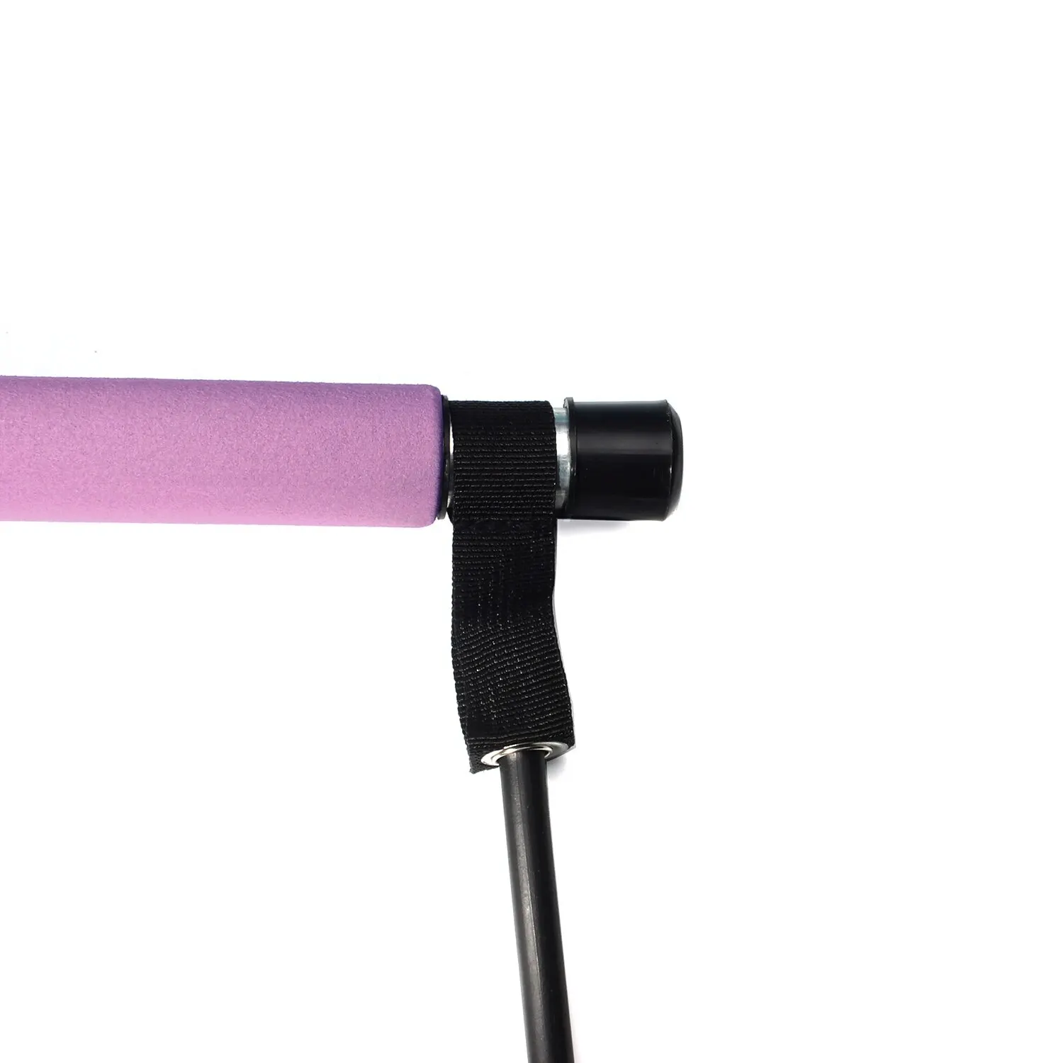 Purple Pilates Tension Band Fitness Exercise Body Shaping Pilates Tension Bar Multi Functional Rope