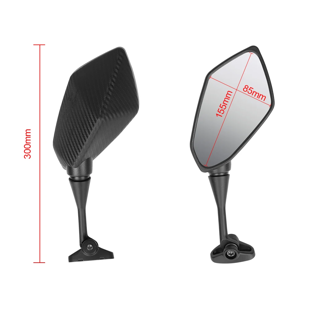 오토바이 백미러, 혼다 CBR600RR 2003 -2011 CBR900 1998-2003 CBR1000RR 2004-2007 반사경 사이드 미러, 2 개/쌍