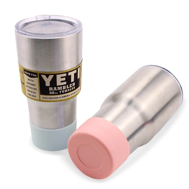 2PCS 7.5cm Silicone Cover for Stanley 40oz Tumbler with Handle & Stanley IceFlow 20oz 30oz Protective Bottle Boot Sleeve 5