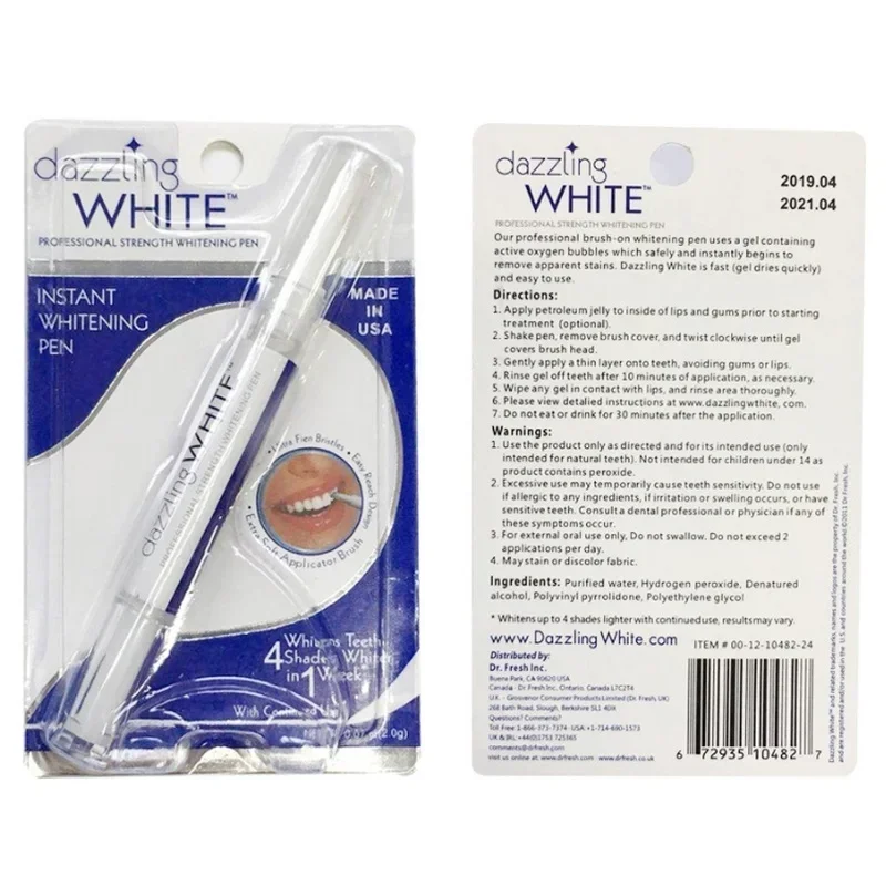 1Pcs Teeth Whitening Pen Cleaning Serum Remove Plaque Stains Dental Oral Hygiene
