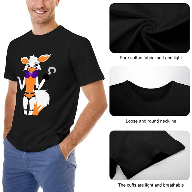 FNAF 2 animatronics T-Shirt Anime t-shirt Short sleeve boys animal