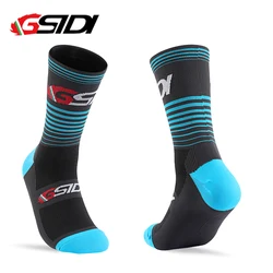Elevate Your Performance: Premium Compression Cycling and Running Socks for Men & Women (Bar black)