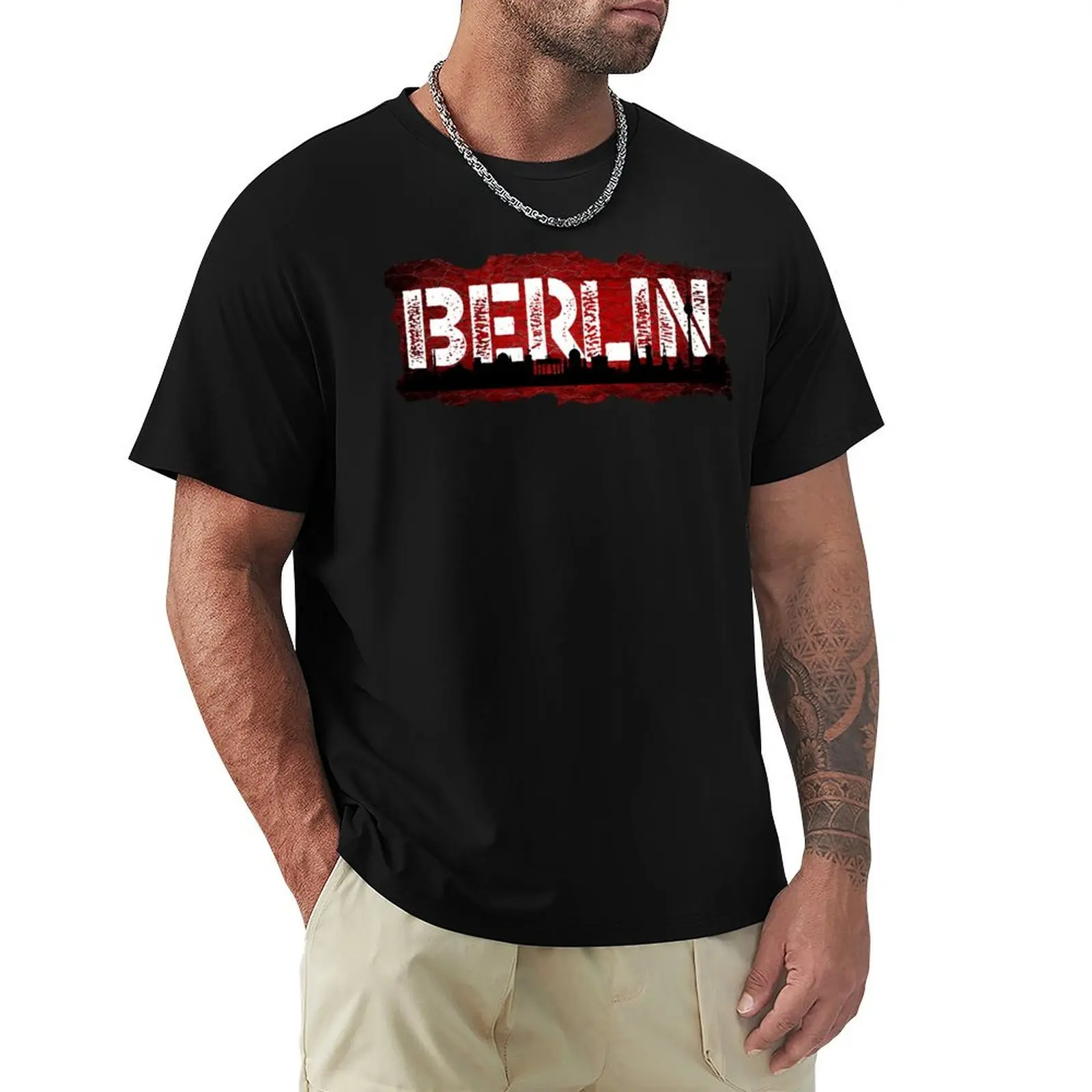 

Berlin my city T-Shirt aesthetic clothes anime boys whites t shirt for men