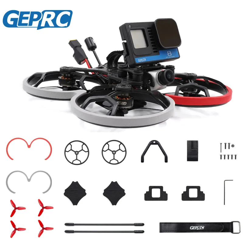 

Новый Дрон GEPRC CineLog 30 HD с Runcam Link Wasp цифровая 4K HD система CineLog30 FPV Квадрокоптер вертолет на радиоуправлении