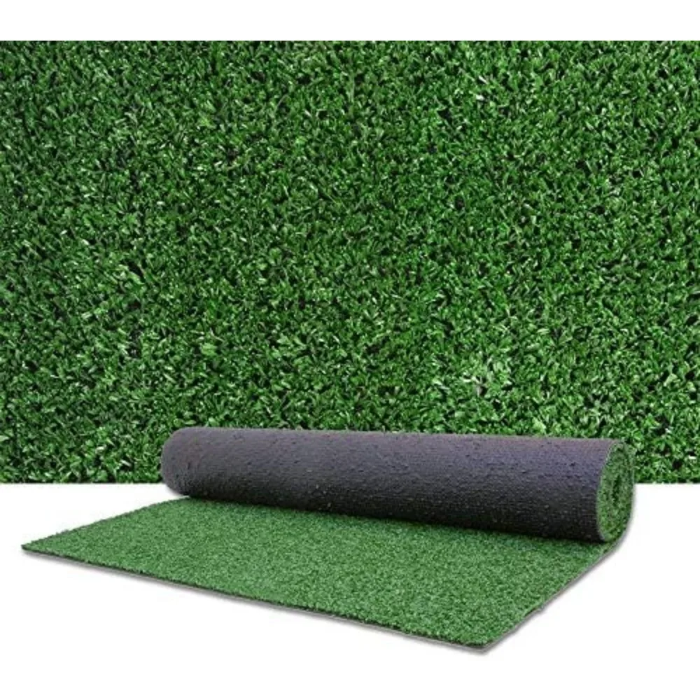 Artificial Grass Lawn Turf 7 FT x 12 FT(84 Square FT) Realistic Synthetic Grass Mat, Backyard Patio Balcony, Drainage Holes