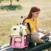 School Bags for Girls with Wheels Trolley 3 Pcs for Teens Boys Rolling Backpack Set with Lunch Bag Carry on Luggage with Roller 6