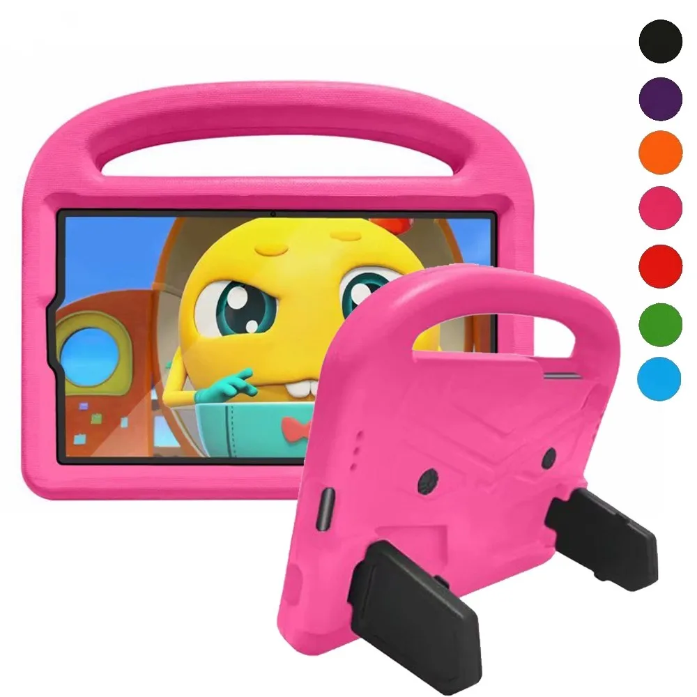 

Case For Samsung Galaxy Tab A7 Lite 8.7 2021 SM-T220 SM-T225 EVA Protective Stand Kids Safe Foam Shock Proof Tablet Cover