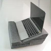 Notebook computer pad flat shield reading stand cushion use pillow - Image 2