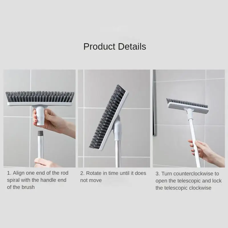 Floor Brush Scrape The Hard Hair Brush Gap Cleaning Floor Ground Groove Cleansing Bathroom Tile Gap dust cleaning brush
