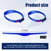 DIY Hair Trimming Template Haircut Band Breathable Curved Silicone Home Hair Trimming Guide for Boys Men 3