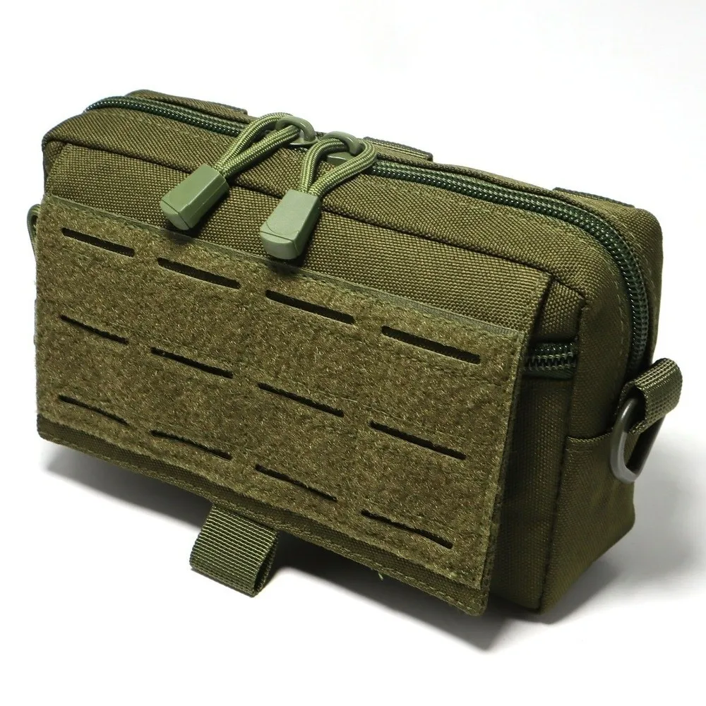 Nuova Borsa Utilità EDC di Emergenza, Marsupio Funzionale da Esterno con Tasche Zip, Borsa a Tracolla per Attrezzi Sportivi - immagine 4