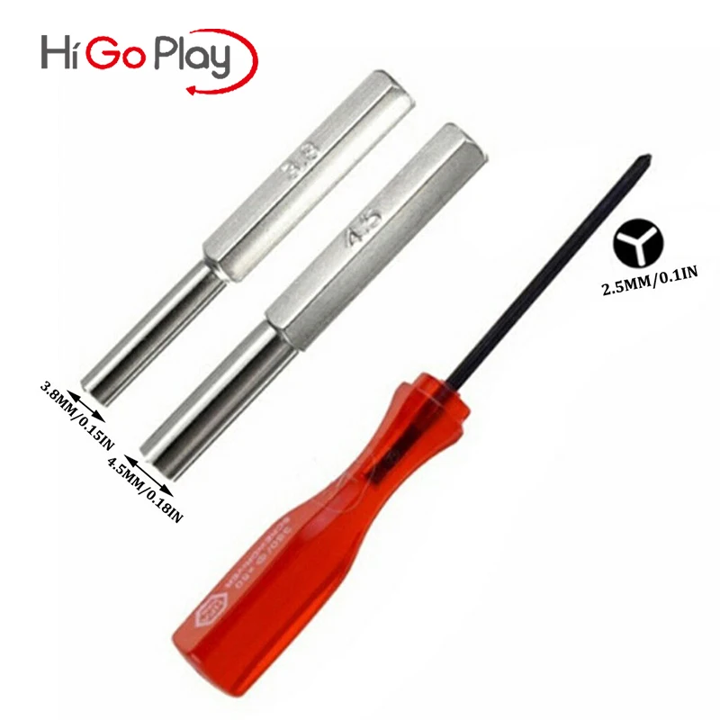 Cartucce Aperte Dello Strumento Del Cacciavite Degli Accessori 3.8Mm + 4.5Mm + Y Del Cacciavite Di Sicurezza Per N64/Sf-C/Gb/Nes/Ng-C/Snes