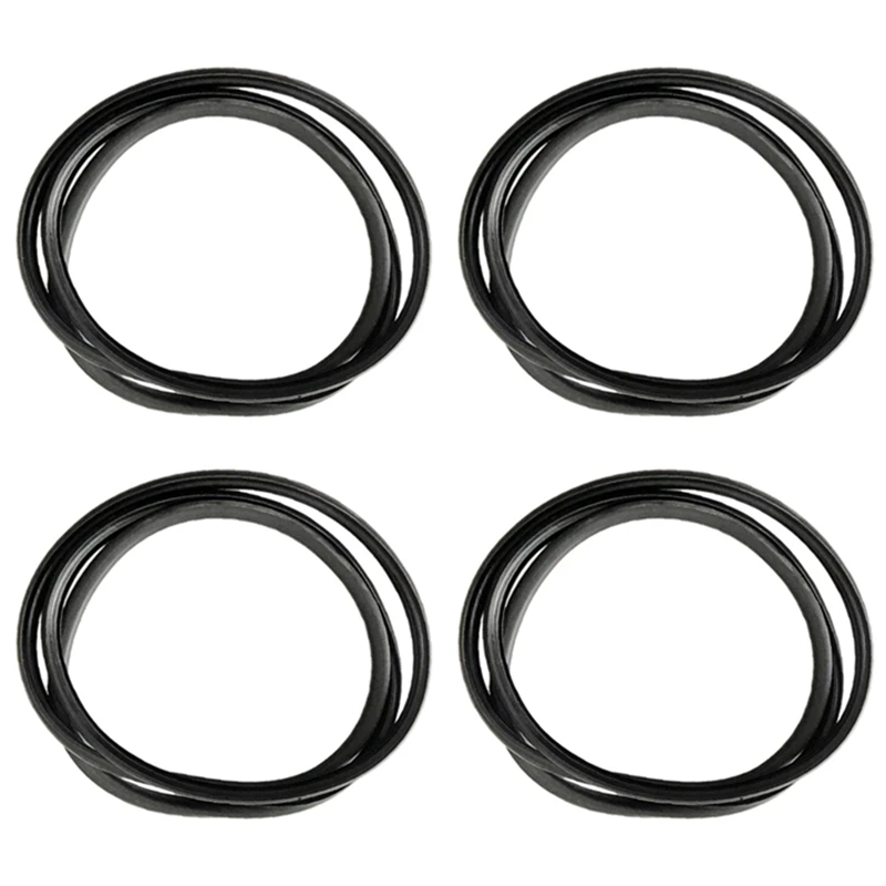 

4X Car Sunroof Seal Strips Waterproof Rubber Seal For Passat Jetta Golf Beetle A4 Leon 8D0877297